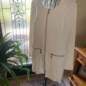 Tunic length jacket
